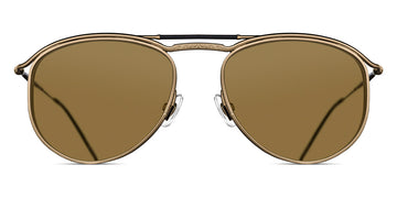 Matsuda® M3122 MTD M3122 Matte Gold/Brown 55 - Matte Gold / Brown Sunglasses