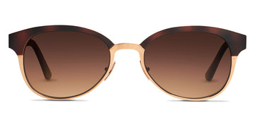 SALT.® MADISON SAL MADISON 001 54 - Copper Brushed Honey Gold/CR39 Brown Gradient Lens Sunglasses