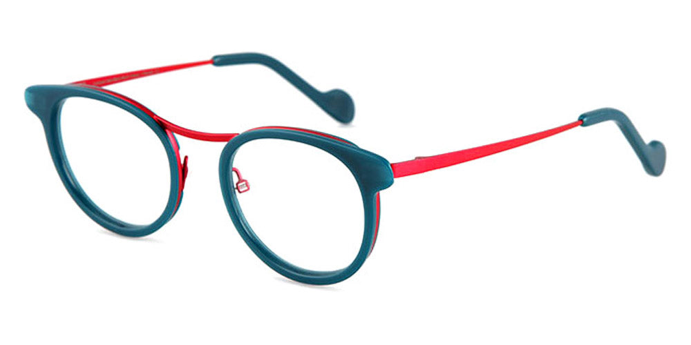 NaoNed® Menez Mikael NAO Menez Mikael 21H 44 - Peacock Blue / Grenadine Pink Eyeglasses