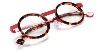 Sabine Be® Mini Be Gipsy - Shiny Fawn Tortoise / Satin Red Eyeglasses