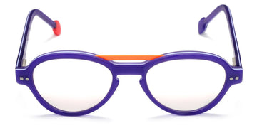 Sabine Be® Mini Be Hype Sun T49 - Matte Purple / Satin Neon Orange Sunglasses