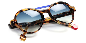 Sabine Be® Mini Be Hype Sun T49 - Shiny Tokyo Tortoise / Satin Blue Klein Sunglasses