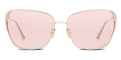 Dior® MissDior B2U MISDB2UXR B0L0 63 - Shiny Gold / Lenses Pink Organic Sunglasses