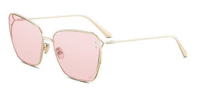 Dior® MissDior B2U MISDB2UXR B0L0 63 - Shiny Gold / Lenses Pink Organic Sunglasses