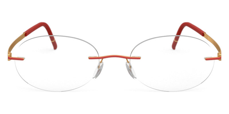 Silhouette® Momentum MOMENTUM GA 3020 - 3020 Gold / Siena Red Eyeglasses