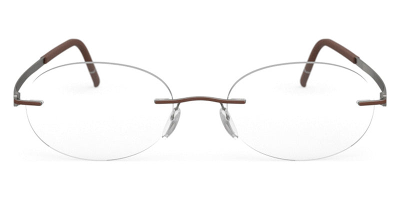 Silhouette® Momentum MOMENTUM GA 6060 - 6060 Ruthenium / Cohiba Brown Eyeglasses