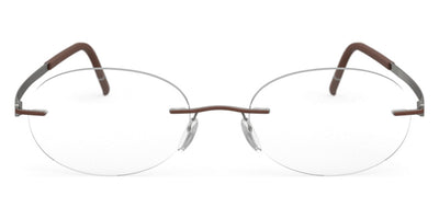 Silhouette® Momentum MOMENTUM GA 6060 - 6060 Ruthenium / Cohiba Brown Eyeglasses