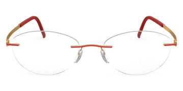 Silhouette® Momentum MOMENTUM II 3020 - 3020 Gold / Siena Red Eyeglasses