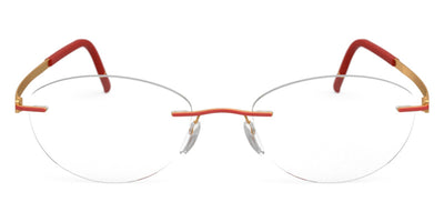 Silhouette® Momentum MOMENTUM II 3020 - 3020 Gold / Siena Red Eyeglasses