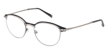 Gold & Wood® ORSAY 04 G&W ORSAY 04 01 50 - 01 - Antique Silver/Ebony Tanganyika Eyeglasses