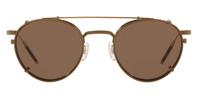 Oliver Peoples® Tk-1 Clip OV1274TC 528471 47 - New Antique Gold Sunglasses