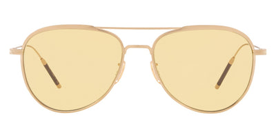 Oliver Peoples® Tk-3 OV1276ST 5311R6 56 - Brushed Gold/Yellow Wash Sunglasses