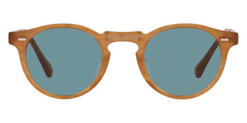 Oliver Peoples® Gregory Peck 1962 OV5456SU 169956 47 - Semi Matte Amber Tortoise Sunglasses