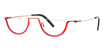 Theo® Ozette TH OZETTE 292 45 - Red/Purple Eyeglasses