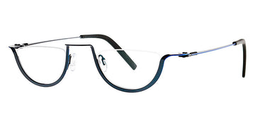 Theo® Ozette TH OZETTE 462 45 - Blue/Black Eyeglasses