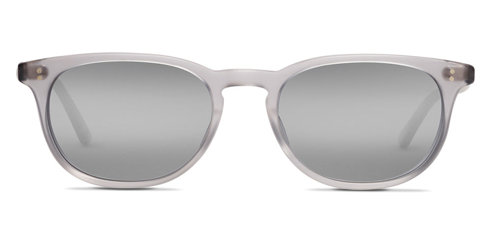 SALT.® PIERCE SAL PIERCE 002 51 - Matte Smoke Grey/Glass Silver Half Flash Lens Sunglasses