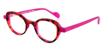 NaoNed® Ploermael NAO Ploermael C022 43 - Translucent Fuchsia and Brown Tortoiseshell / Translucent Fuchsia Eyeglasses