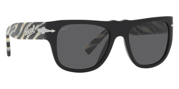 Persol® PO3295S - Black / White Sunglasses