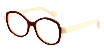 NaoNed® Pont-Aven NAO Pont-Aven C007 49 - Burgundy and Cream Eyeglasses