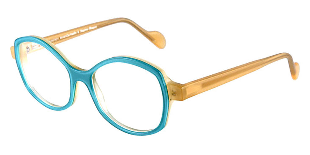 NaoNed® Pont-Aven NAO Pont-Aven C033 49 - Light Blue / Translucent Yellow Eyeglasses