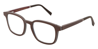 Gold & Wood® QUASAR 02 G&W QUASAR 02 43 51 - 43 - Glossywood/Brown Eyeglasses