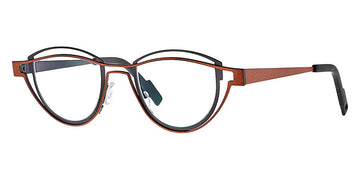 Theo® Shape TH SHAPE 293 44 - Black/Brown Eyeglasses