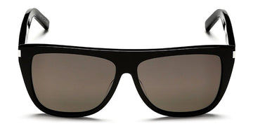 Saint Laurent® SL 1/F - Black / Silver Flash Sunglasses