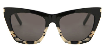 Saint Laurent® SL 214 KATE - Havana/Black / Black Sunglasses