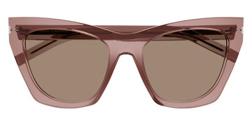 Saint Laurent® SL 214 KATE - Pink / Brown Sunglasses