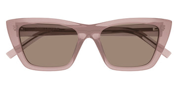 Saint Laurent® SL 276 MICA - Pink / Brown Sunglasses