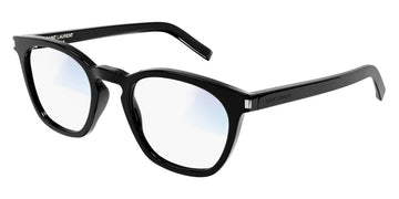 Saint Laurent® SL 28 - Black / Transparent Photochromatic Sunglasses