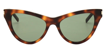 Saint Laurent® SL 425 - Havana / Green Sunglasses