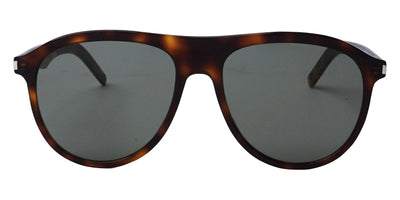 Saint Laurent® SL 432 SLIM - Havana / Green 002 Sunglasses