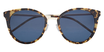 Saint Laurent® SL 446/F SLIM - Gold / Blue Sunglasses