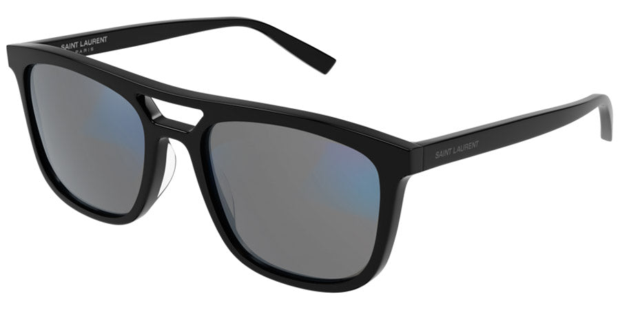 SAINT LAURENT: sunglasses in acetate - Black  Saint Laurent sunglasses SL  455 online at