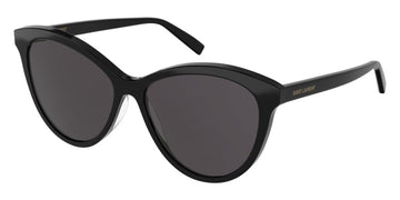 Saint Laurent® SL 456 - Black / Black Sunglasses