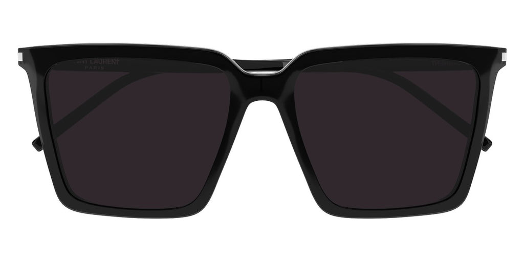 Saint Laurent SL 457 001 Shiny Black Sunglasses