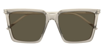 Saint Laurent® SL 474 - Yellow / Brown Sunglasses