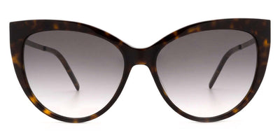 Saint Laurent® SL M48S_A - Gold / Havana / Gray Gradient Sunglasses