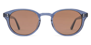 SALT.® SPENCER SAL SPENCER 003 48 - Indigo Blue/Polarized CR39 Deep Brown Lens Sunglasses