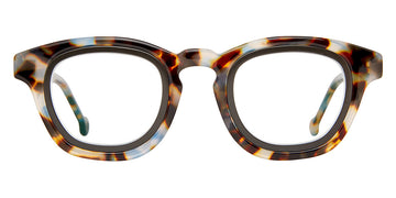 L.A.Eyeworks® SQUIRREL  LA SQUIRREL 207498M 42 - Blotter with Dark Gunmetal Matte Insert Eyeglasses