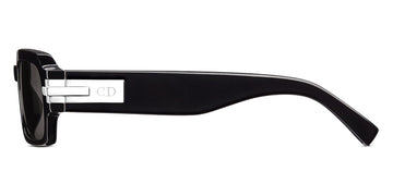 Dior® DiorBlackSuit XL S1I CD DIORBLKSUIT XL S1I 10A0 54 - Silver Metal And Black 10A0 Sunglasses