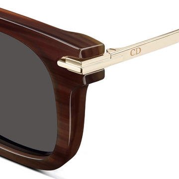 Dior® DiorBlackSuit S8I - Exclusive Edition D SUITS8IHR 90A0 51 - Brown Buffalo Horn Sunglasses