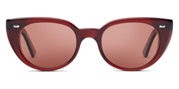 SALT.® TAYLOR SAL TAYLOR 003 52 - Redwood/Glass Crimson Sunglasses