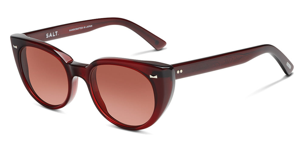 SALT.® TAYLOR SAL TAYLOR 003 52 - Redwood/Glass Crimson Sunglasses