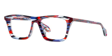 Theo® Mille+87 - Blue / Red Ecaille Dark Night