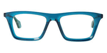 Theo® Mille+87 TH MILLE 87 005 54 - Blue / Red Ecaille Dark Night Eyeglasses