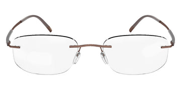 Silhouette® Titan Dynamics Contour JO TITAN DYNAMICS CONTOUR JO 6140 - 6140 Havanna Walnut Eyeglasses