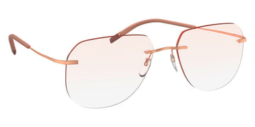 Silhouette® Tma The Icon Tinted TMA THE ICON TINTED MI 3535 - 3535 Radiant Rosegold Eyeglasses