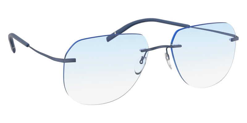 Silhouette® Tma The Icon Tinted TMA THE ICON TINTED MI 4545 - 4545 Cosmic Blue Eyeglasses